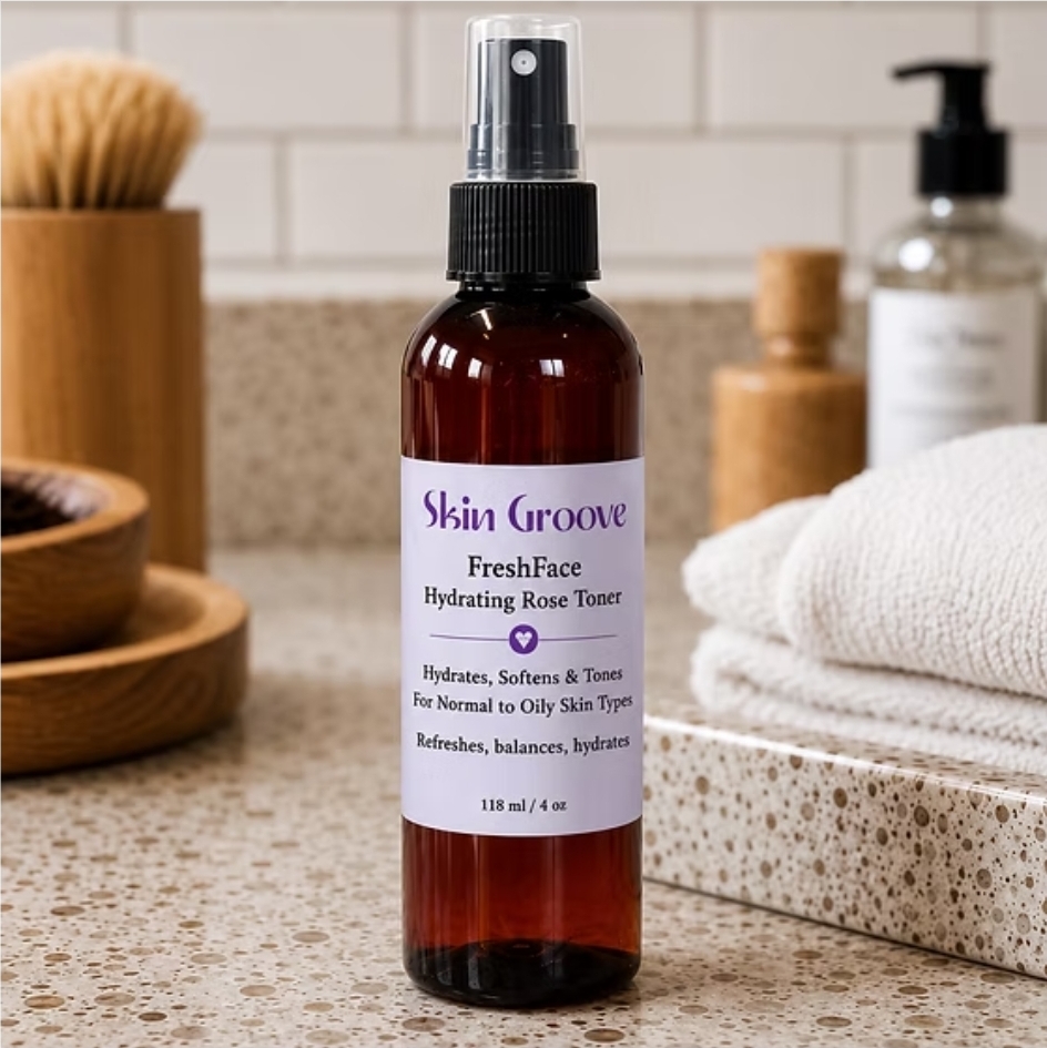 FreshFace hydrating rose toner
